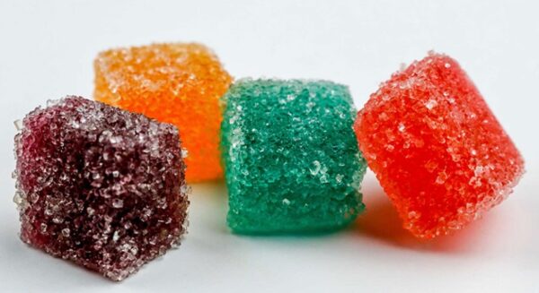 Drops Lemon Flavored Gummy Cube 20pc